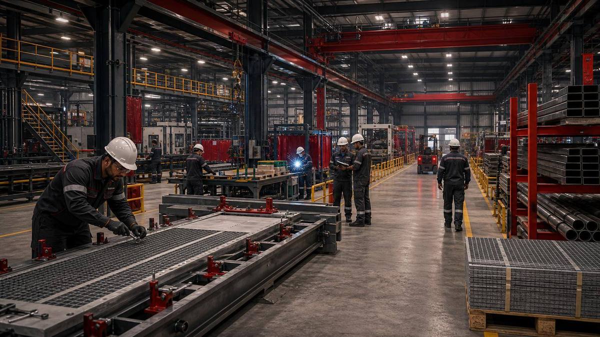 PEB & Steel Structure Execution Services in India service visual