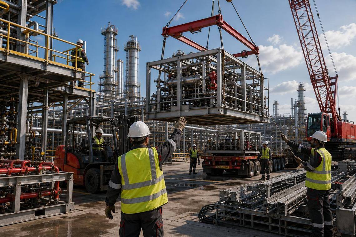 AMROCK Oil & Gas Infrastructure Support Services in India related image